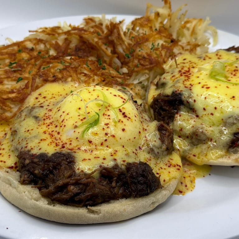 Delicious Eggs Benedict Awaits