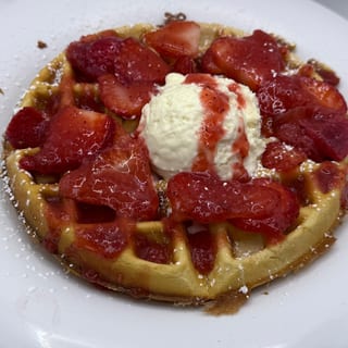 Strawberry Waffle