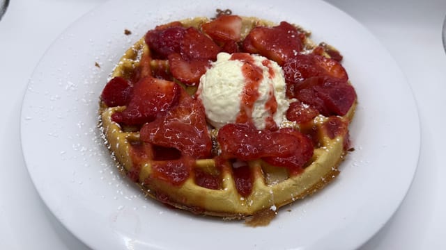 Strawberry Waffle.