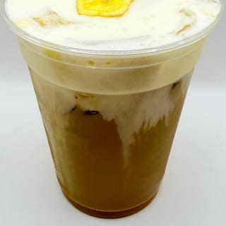 Banana Cream Iced Latte