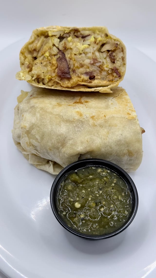 Bacon Burrito.