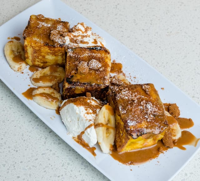 Biscoff Banana French Toast.