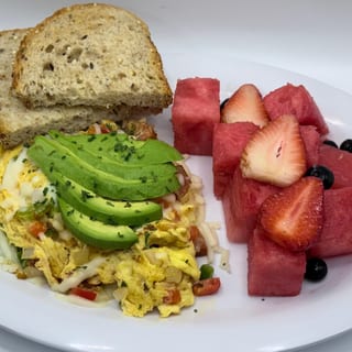 Three-Meat Omelette